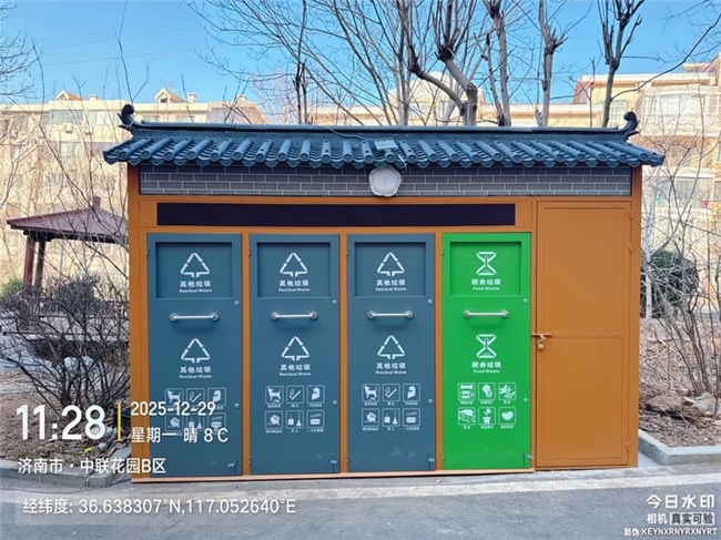 文东街道垃圾分类设备升级